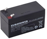 AGM EUROPOWER EP series 12V 1.2Ah battery with a service life of 6-9 years