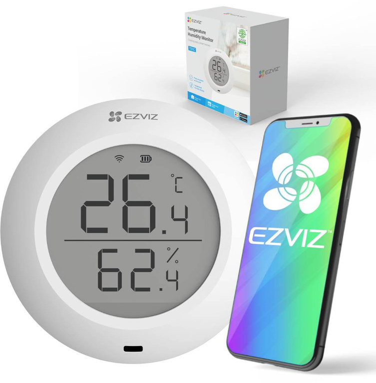 Sensore di temperatura e umidità T51C di EZVIZ