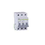 Overcurrent circuit breaker 6 kA, ch-ka B, 50 A, 3-pole.