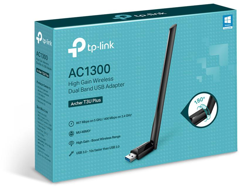 Adattatore WLAN USB TP-Link Archer T3U Plus