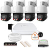 Dahua IP surveillance set with 4 4MPx PTZ cameras and 1TB drive