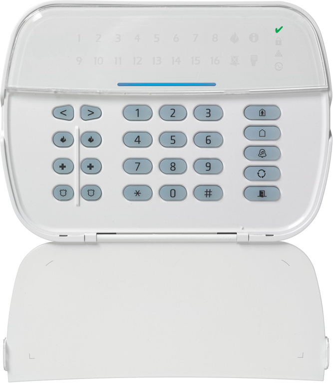 Tastiera LED DSC 16Z LED HARDWIRED F1-F5 EFSP HS2LEDE1