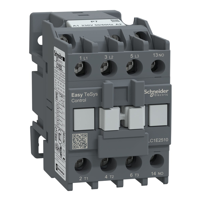 Power contactor, Easy TeSys Control, AC-3, 25A, 3P(1NO), coil 230V, 50/60Hz