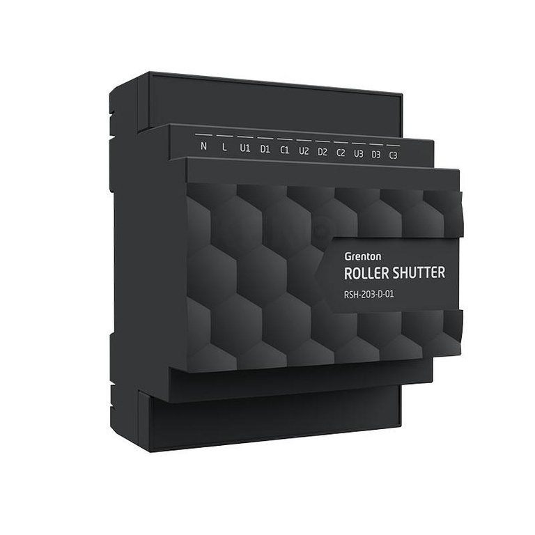 Roller shutter output module (3 outputs.) Grenton / DIN rail mounting / TF-Bus