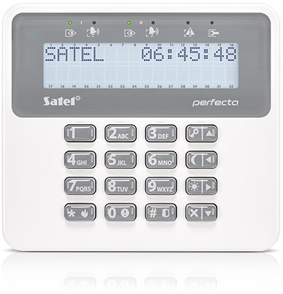 Perfecta PRF-LCD keypad for alarm systems SATEL