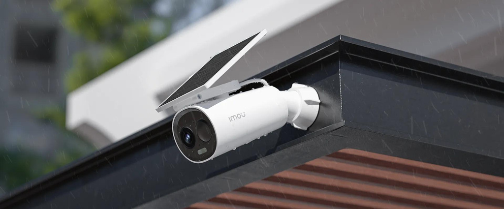 Cameră IP Imou Cell 3C AIO 5MP cu panou solar și baterie pentru supraveghere în exterior