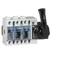 Vistop 160 ampere trefasfrånskiljare stationär röd