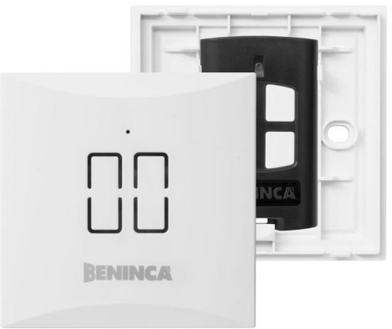 Beninca SMART afstandsbedieningbehuizing - wandmontage (voor TO afstandsbedieningen.GO A/VA)