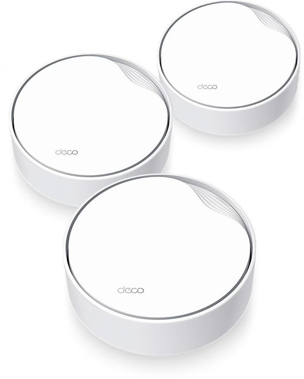 SYSTÈME MAILLÉ WI-FI DOMESTIQUE TP-LINK DECO X50-POE (3-PACK)