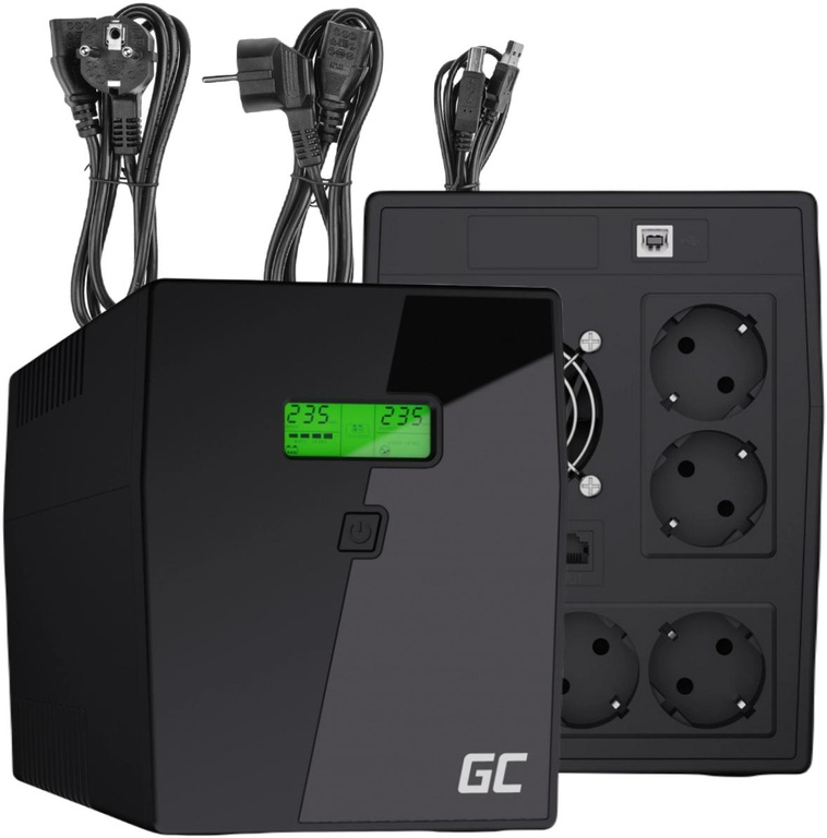 Green Cell MICROPOWER 2000VA 1200W UPS05 EMERGENCY UPS