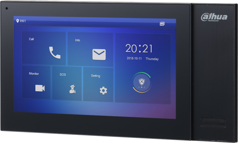 Videocitofono DAHUA VTH2421FB-P con touch screen