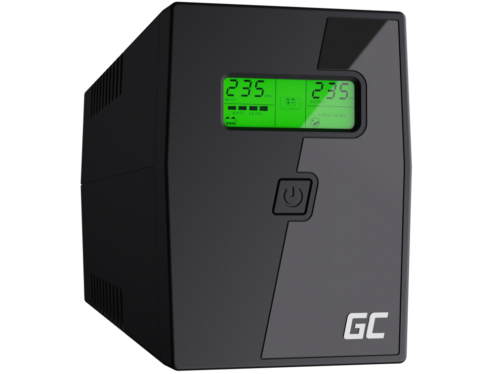 Green Cell POWER PROOF UPS 600VA 360W WITH LCD DISPLAY UPS01LCD