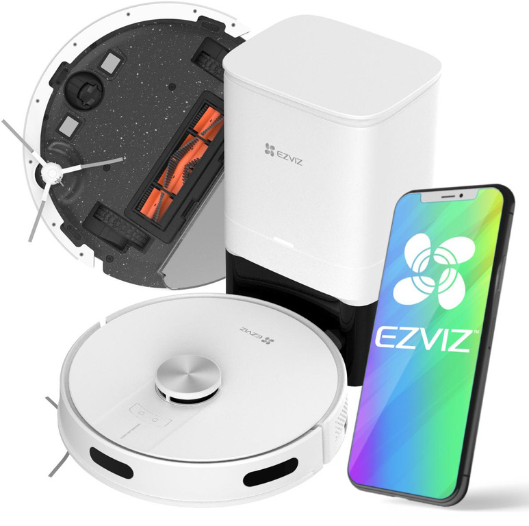 EZVIZ RE4 Plus Intelligente Stofzuiger met Automatisch Reinigingssysteem