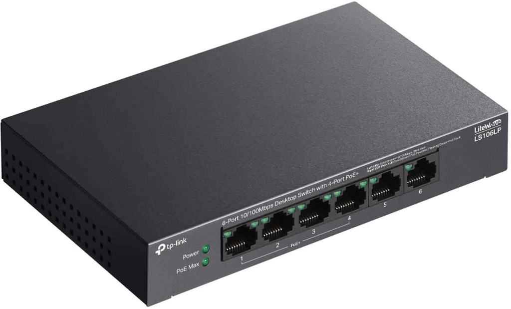 Switch TP-Link LS106LP 5 ports Gigabit avec fonction PoE