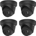 HIKVISION IP CAMERA DS-2CD2343G2-IU (2.8mm) (SCHWARZ) Großpackung mit 4 Stück.