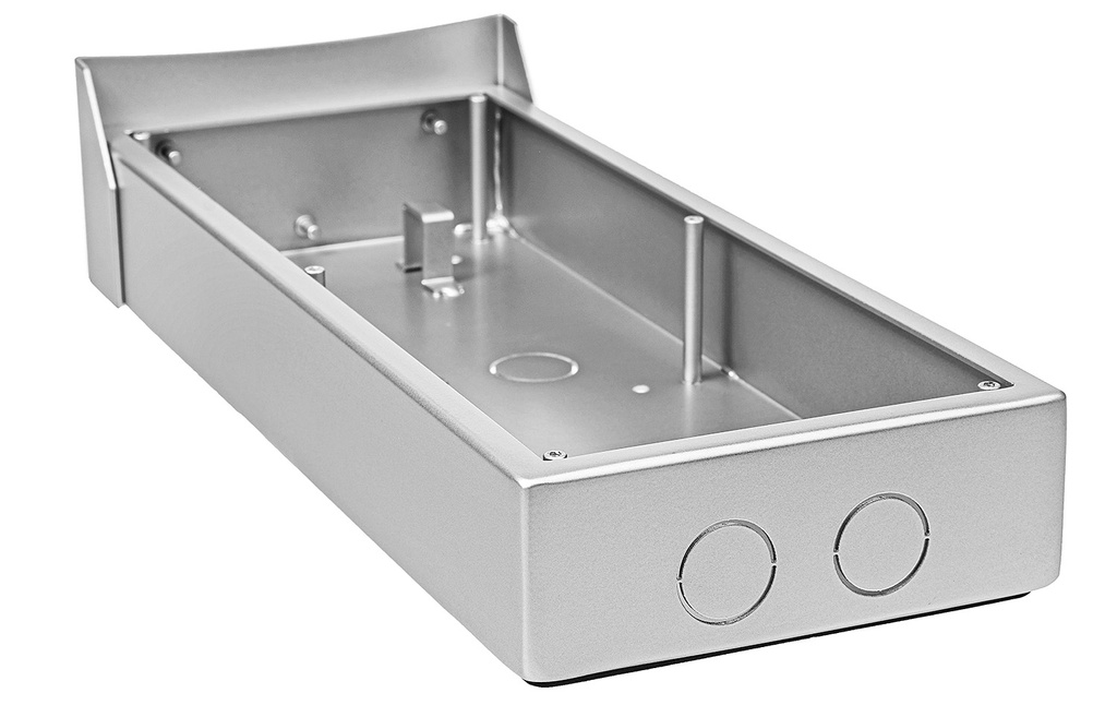 Caja de superficie con tejadillo VTM53R3, 3 módulos