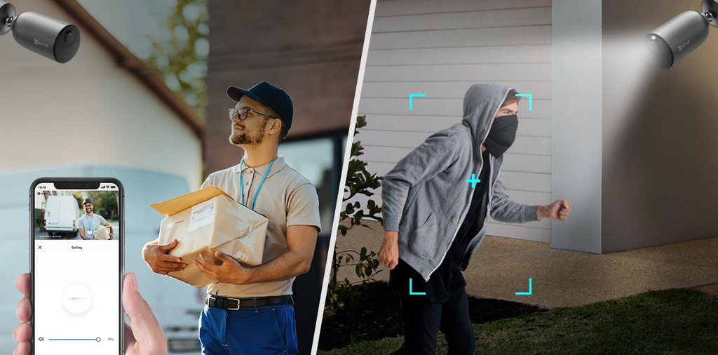 Ezviz EB3 4G 2K IP-kamera - övervakning i 2K-kvalitet med 4G-nätverksåtkomst