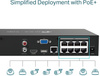 TP-Link Vigi NVR1008H-8P Enregistreur avec 8 ports PoE