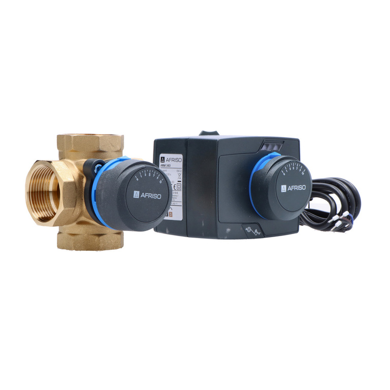 Kit de contrôle : vanne à 4 voies ARV 485 ProClick DN32, Rp1 1/4 pouce, Kvs 16 et actionneur ARM 343 ProClick