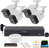 KIT OF 4 Dahua IP Cameras 8mpx PC-HFW1839TC-A-IL-0280B-S6 + DISK 1TB