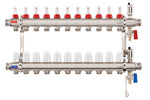 Bewaffneter Edelstahlverteiler Onnline INOX (Typ K5) Anzahl der Stromkreise 11