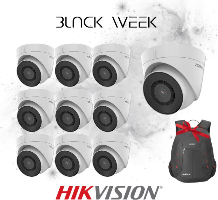 HIKVISION IP CAMERA DS-2CD1343G2-I 2.8mm EN Bulk pack of 10pcs. + Gratis