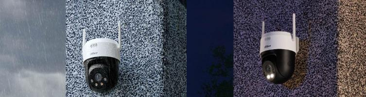 Zestaw monitoringu IP Dahua bezprzewodowy dwie kamery 5MPx P5AE-PV rejestrator 1TB