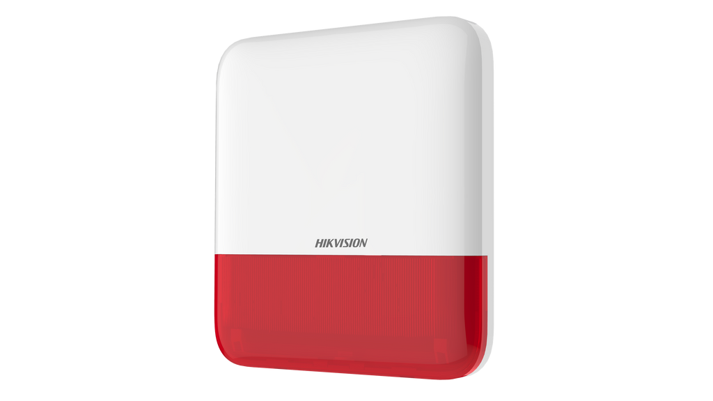 HIKVISION AX PRO sirène extérieure DS-PS1-E-WE/rouge