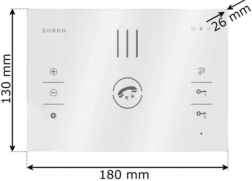 ORNO OR-DOM-BA-933/B intercom set