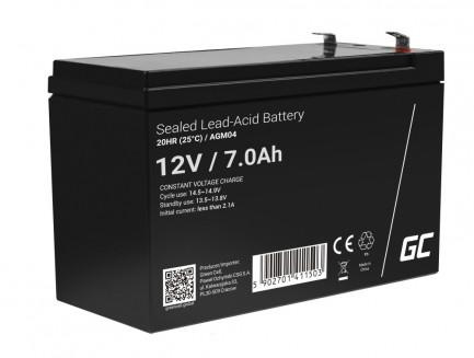 Akumulator AGM Green Cell VRLA 12V 7Ah