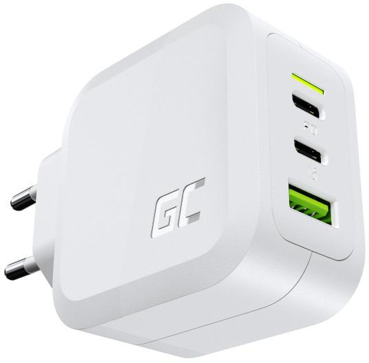 Green Cell POWERGAN 65W 2xUSB-C 1xUSB-A CHARGC08W mains charger