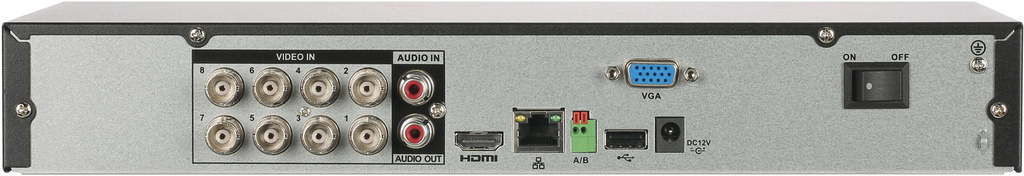 Dahua DH-XVR7108H-4K-I3 mini 1U WizSense 8CH 4K 1xSATA 16TB multisystémový videorekordér