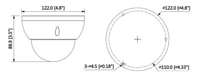 CAMÉRA IP DAHUA IPC-HDBW2241R-ZAS-27135-NOIR