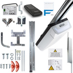 Kit de motorisation de porte de garage FAAC D1000 FDS avec rail en Kevlar de 3m en deux parties