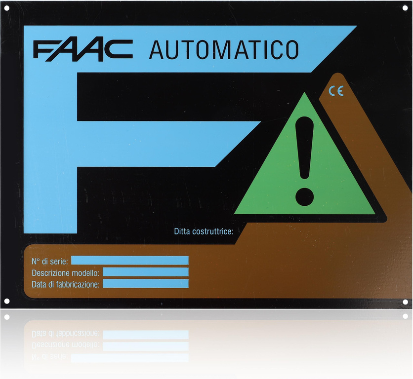FAAC S418 24V automatismo para puertas de doble hoja hasta 5,4 metros de longitud de hoja