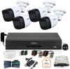 Zestaw monitoringu Dahua 4 kamery tubowe 5Mpx z dyskiem 1TB