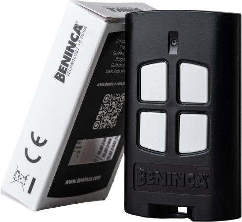 Mando a distancia Beninca TO.GO4A - 9 canales, ARC 433,92 MHz, transmisor original para operadores