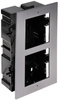 HIKVISION DS-KD-ACF2/Plastový 2modulový rámeček pro montáž pod omítku