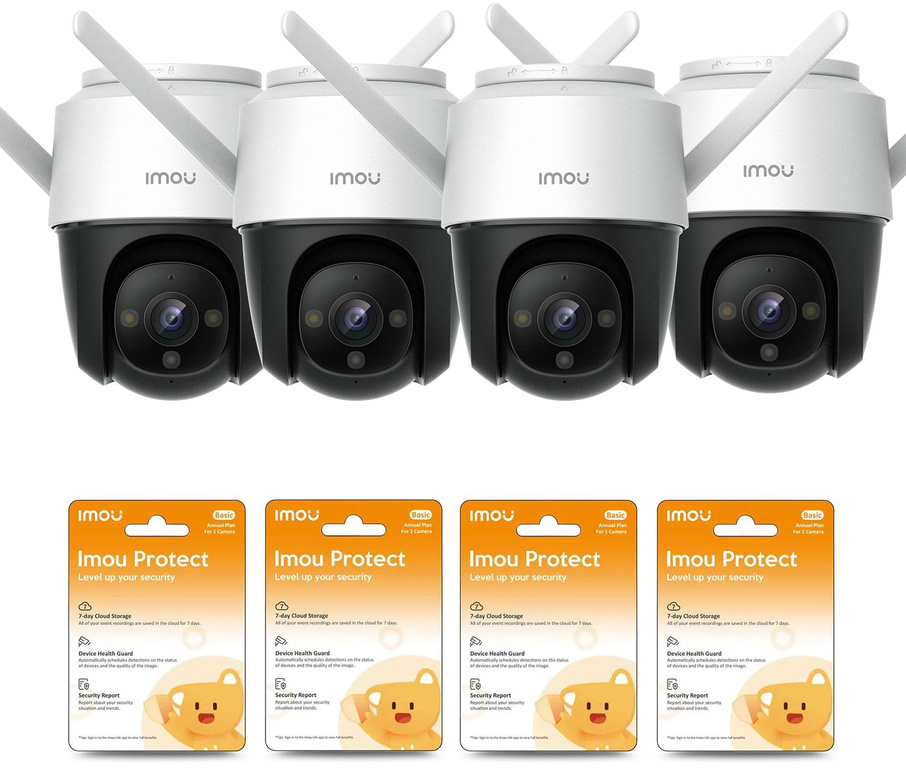 IMOU CRUISER IPC-S42FP set of 4 IP cameras with Imou Protect clouds