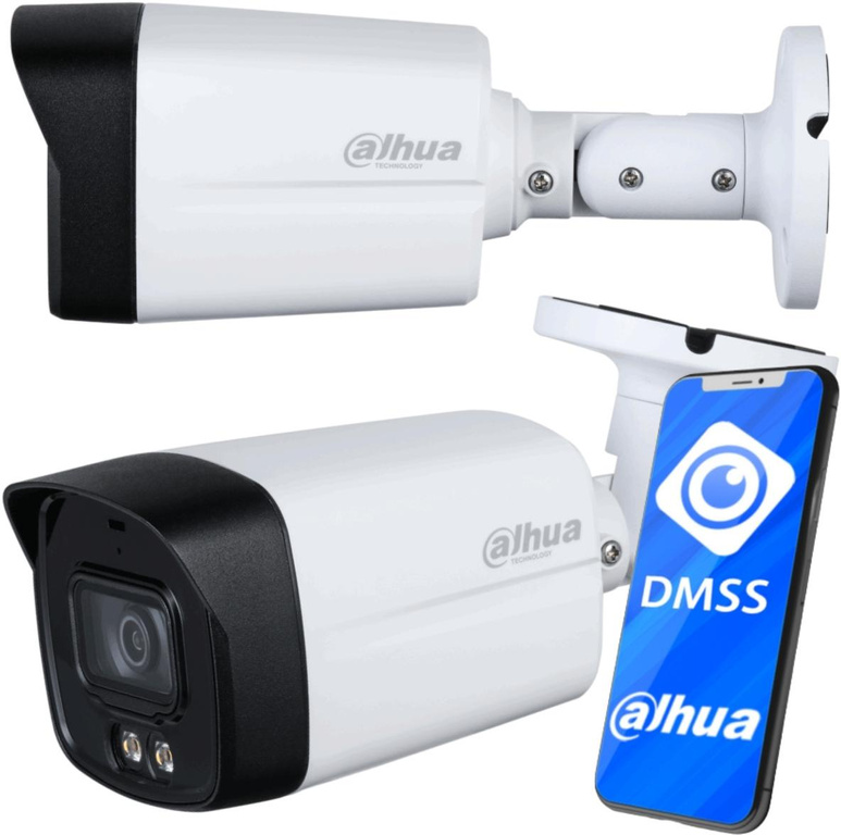 Dahua IP camera IPC-HFW1239TL1-A-IL cu iluminare LED
