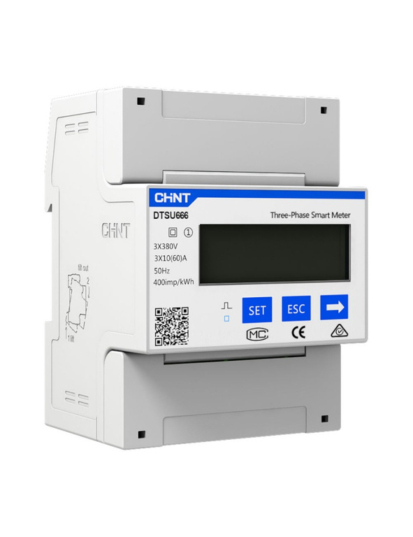 Chint driefasenteller DTSU666 Modbus MID bidirectionele teller directe meting