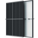 Photovoltaic module Trina TSM-430DE09R.08, 430W, half-cut, black frame, white backsheet, 1762x1110x30mm