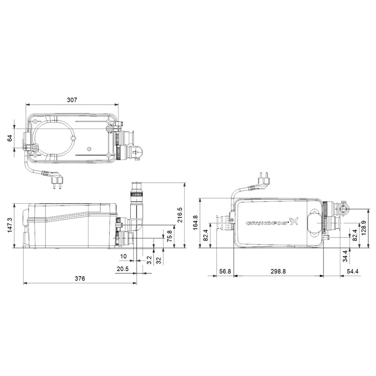 Sololift2 D-2 Zerkleinerer