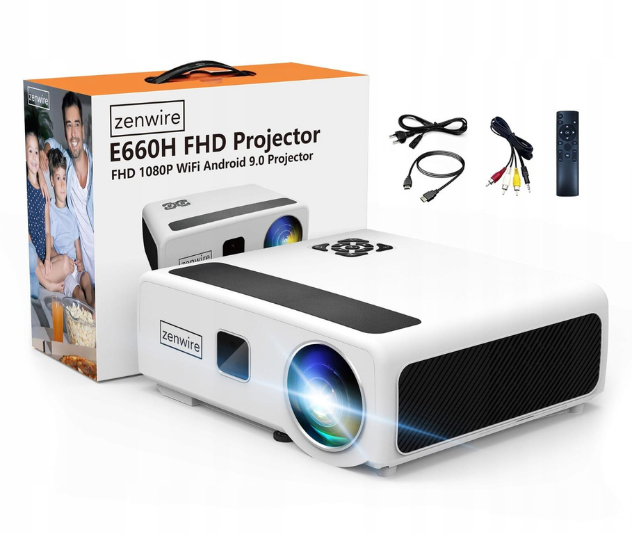 Projecteur Zenwire e660h Android 9.0 Full HD 24000lm