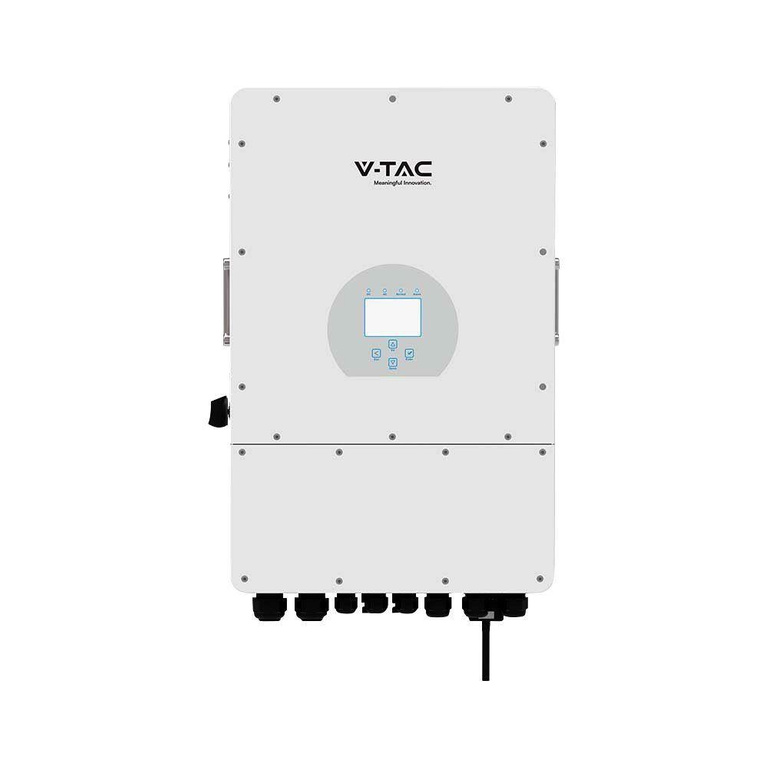 Onduleur hybride triphasé 12KW V-TAC (DEYE) ON/OFF GRID SUN-12K-SG04LP3-EU 10 ans de garantie