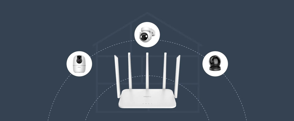 Dvoupásmový směrovač Wi-Fi Imou HX21