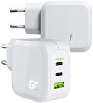 Chargeur Green Cell POWERGAN 65W 2xUSB-C 1xUSB-A CHARGC08W