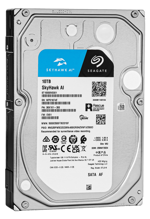 10TB SATA III SkyHawk-schijf ideaal voor bewakingssystemen