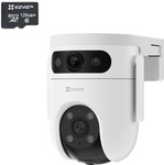 EZVIZ H9C Caméra IP 5MP+5MP avec carte mémoire microSD 128GB