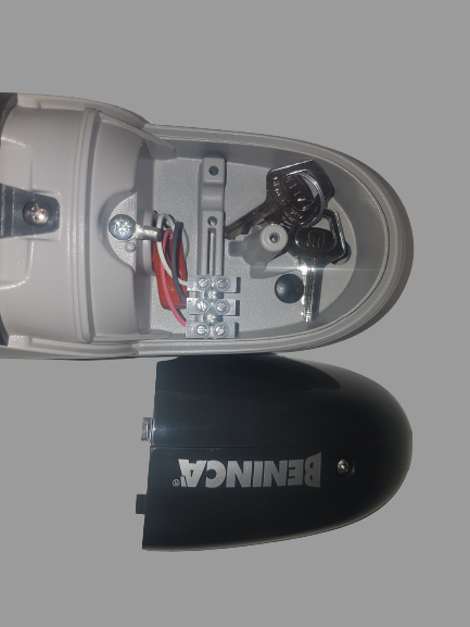 Set Beninca KBOB30M.PM 230V for double-leaf gates up to 3m with photocells and remote control